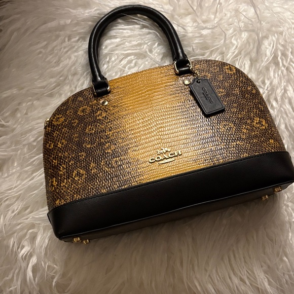 Coach Mini Sierra Satchel Handbag - Picture 1 of 8